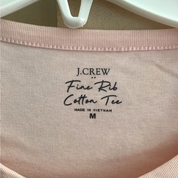 J Crew Fine Ribbed Tee - Picture 3 of 4